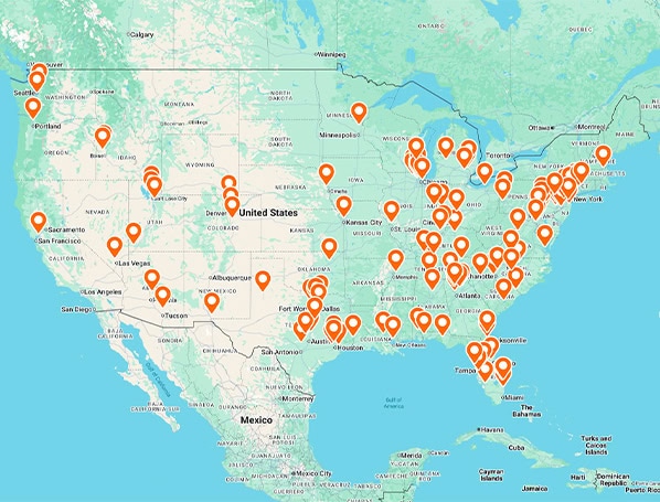 Patch Boys location map