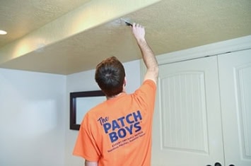 repair textured ceiling