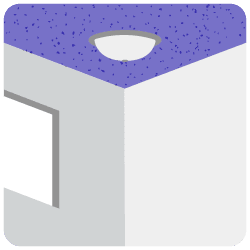 popcorn ceiling removal icon