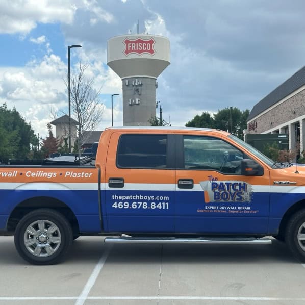 frisco drywall repair truck