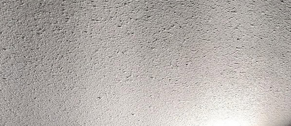 Photo of popcorn ceiling